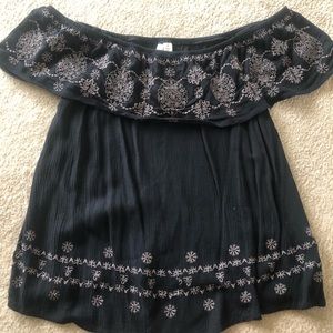 Off the shoulder top